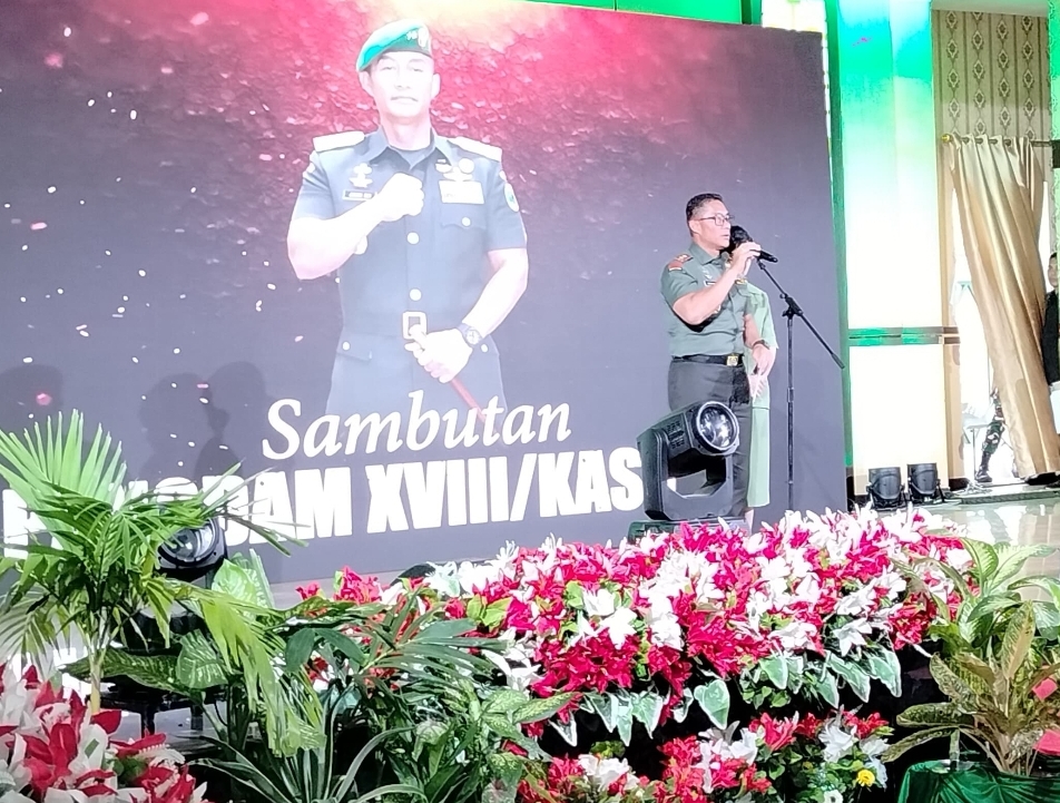 Pangdam XVIII/Kasuari, Mayjen TNI Jimmy Ramoz Manalu, S.Hub.Int., M.H.I